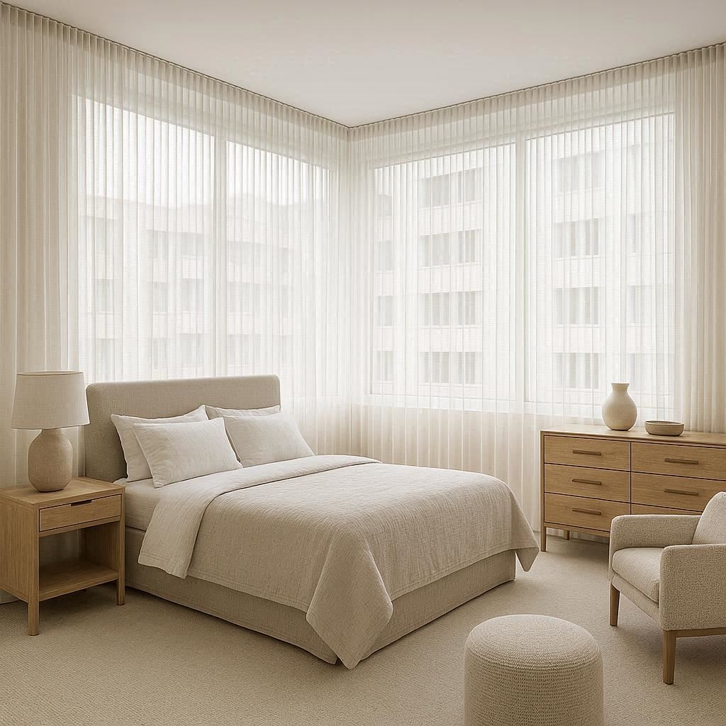Cortinas Fruncidas cosidas a mano Moritz