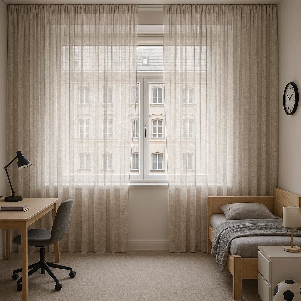 Cortinas Fruncidas cosidas a mano Moritz