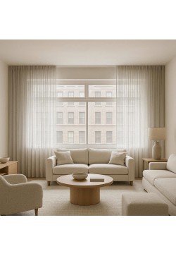 Cortinas Fruncidas cosidas a mano Moritz
