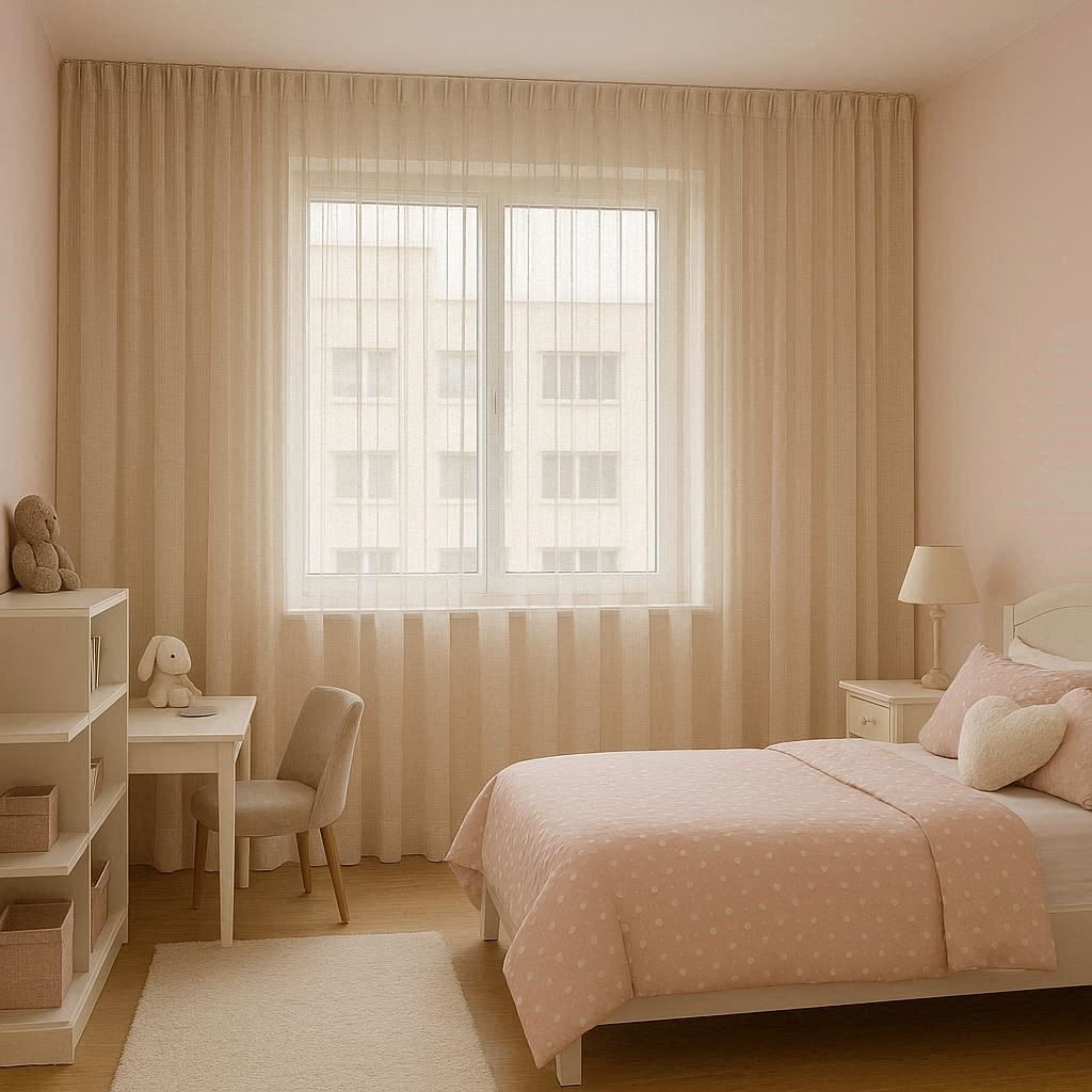 Cortinas Fruncidas cosidas a mano Moritz