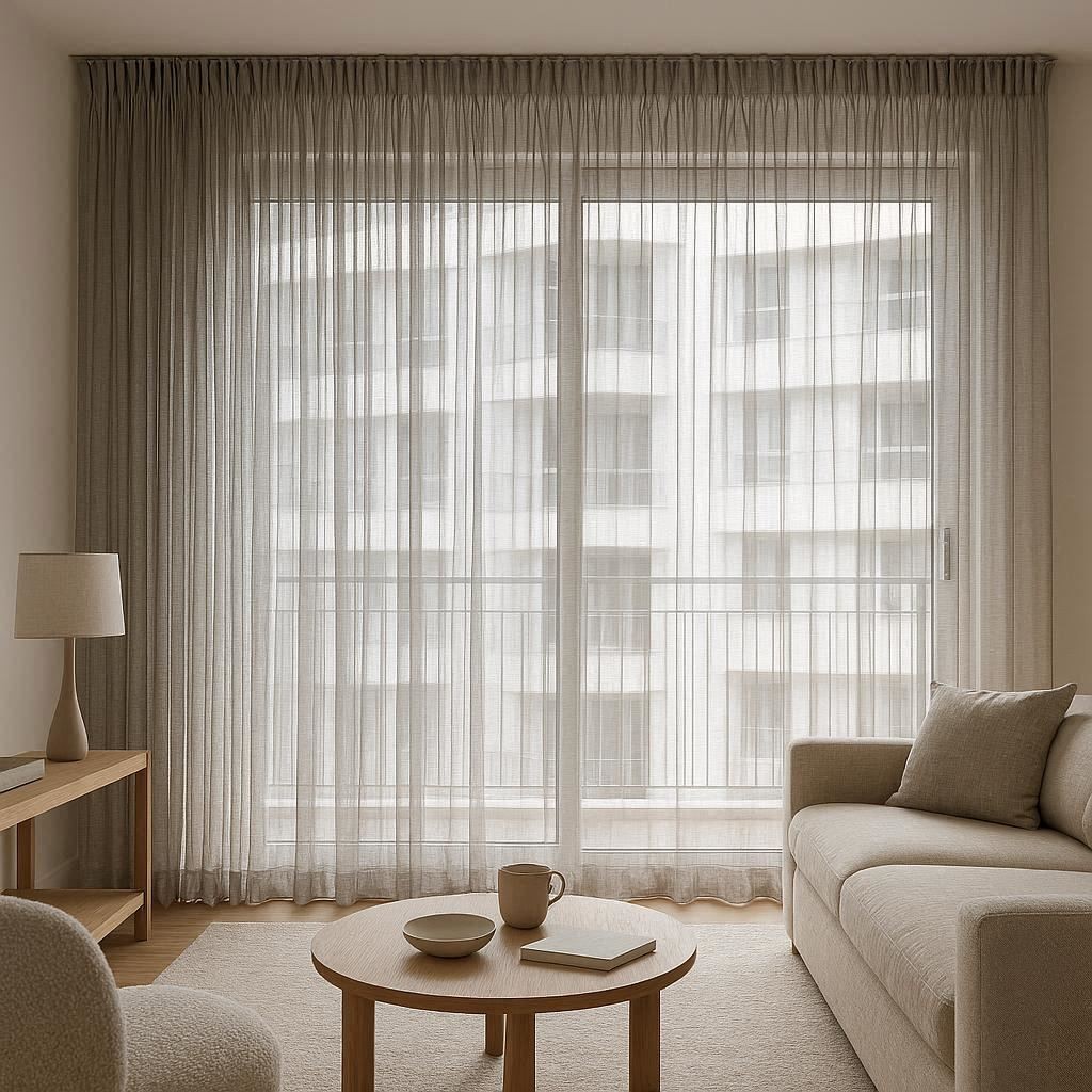 Cortinas Fruncidas cosidas a mano Moritz