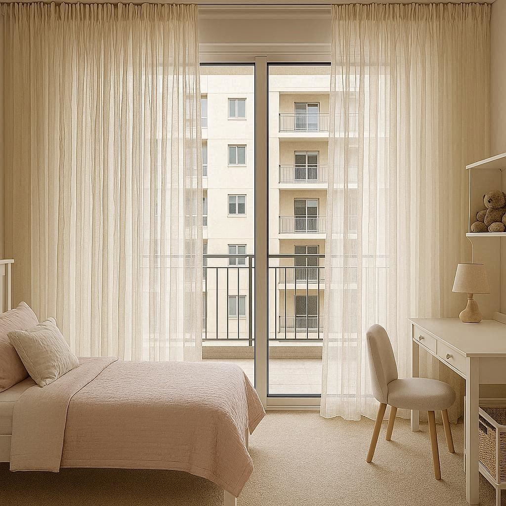 Cortinas Fruncidas cosidas a mano Moritz