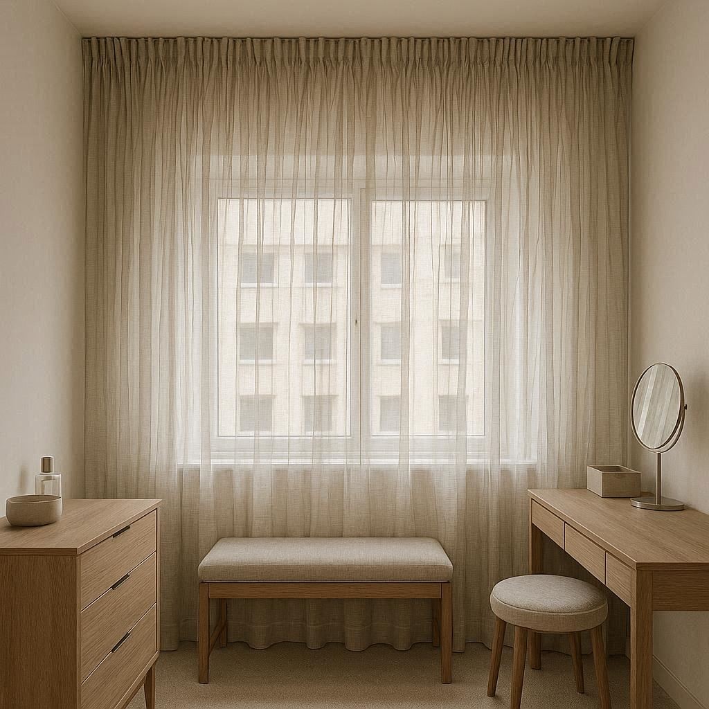 Cortinas Fruncidas cosidas a mano Moritz