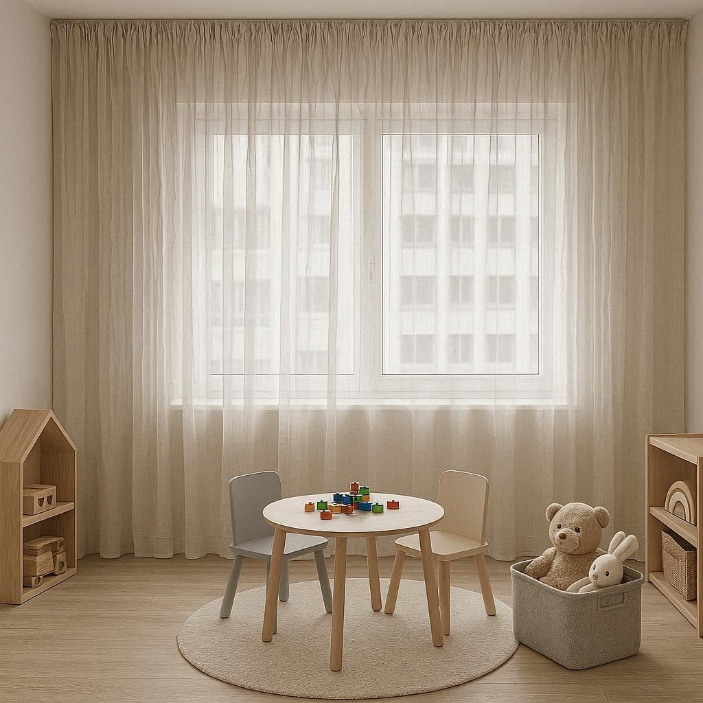 Cortinas Fruncidas cosidas a mano Moritz