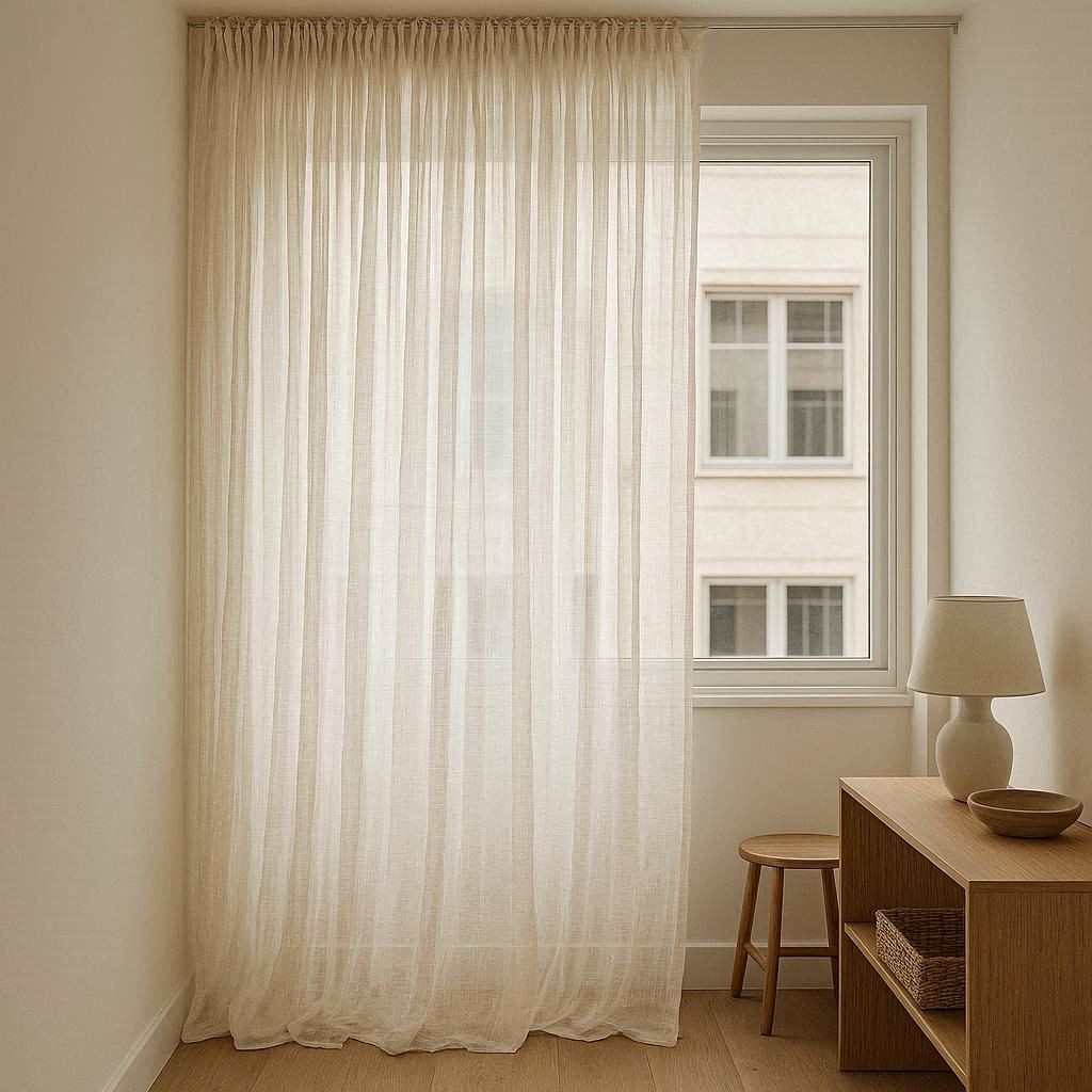 Cortinas Fruncidas cosidas a mano Moritz