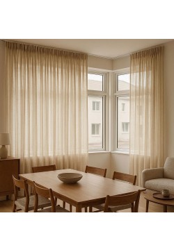 Cortinas Fruncidas cosidas a mano Moritz