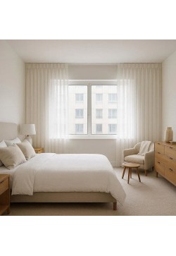 Cortinas con Tablas Cosidas a Mano