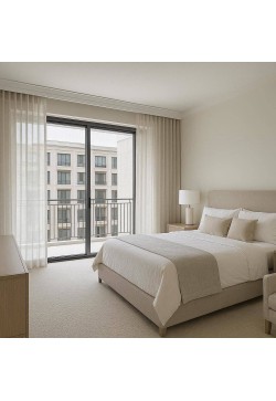 Cortinas con Tablas Cosidas a Mano