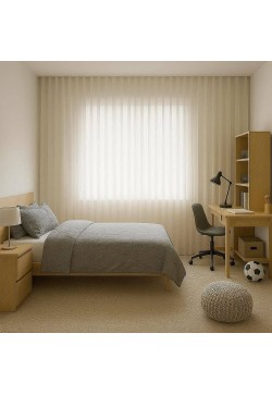 Cortinas con Tablas Cosidas a Mano