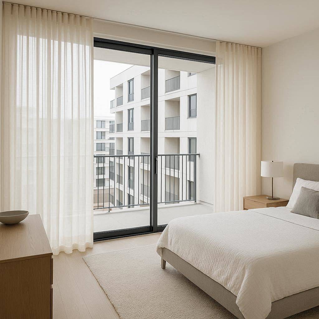 Cortinas a Palas cosidas a mano Moritz