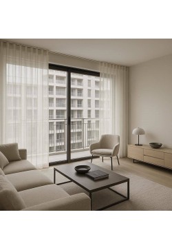 Cortinas a Palas cosidas a mano Moritz