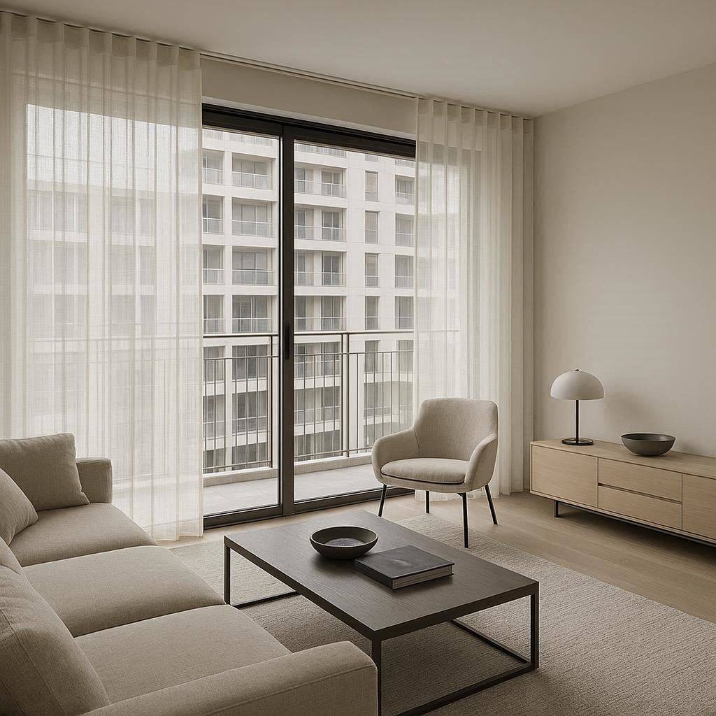 Cortinas a Palas cosidas a mano Moritz