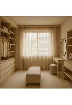 Cortinas a Palas cosidas a mano Moritz