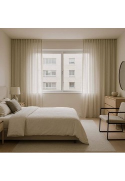 Cortinas a Palas cosidas a mano Moritz