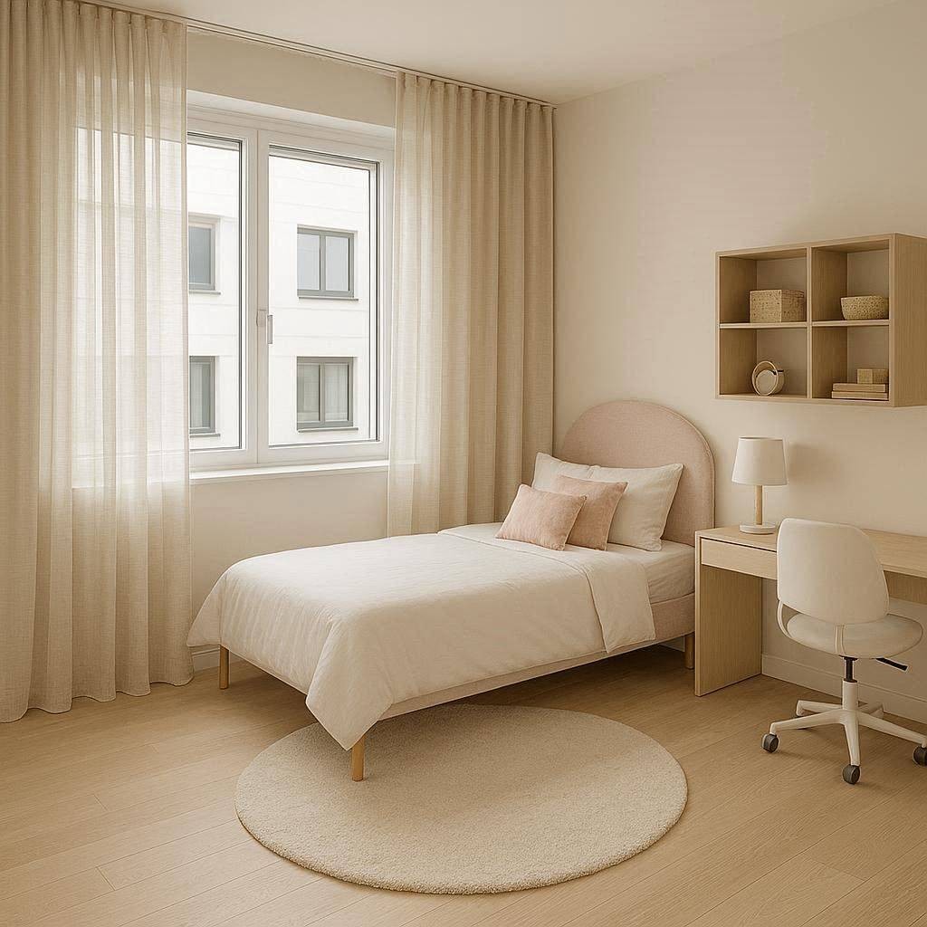 Cortinas a Palas cosidas a mano Moritz