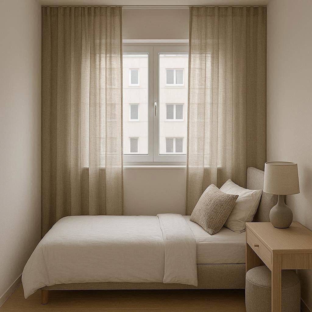 Cortinas a Palas cosidas a mano Moritz