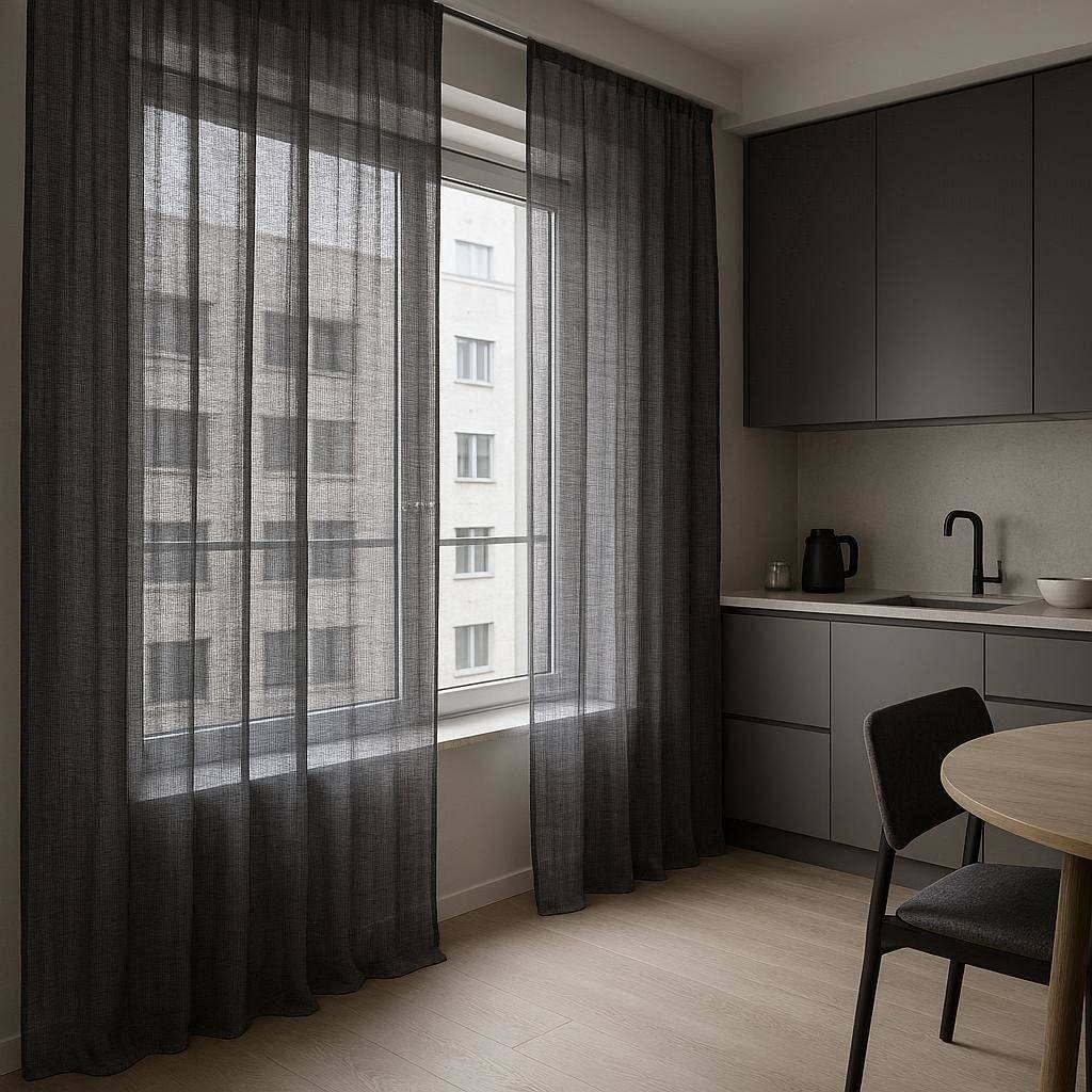 Cortinas a Palas cosidas a mano Moritz