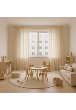 Cortinas a Palas cosidas a mano Moritz