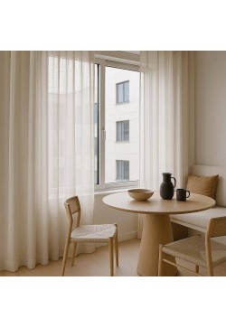 Cortinas a Palas cosidas a mano Moritz