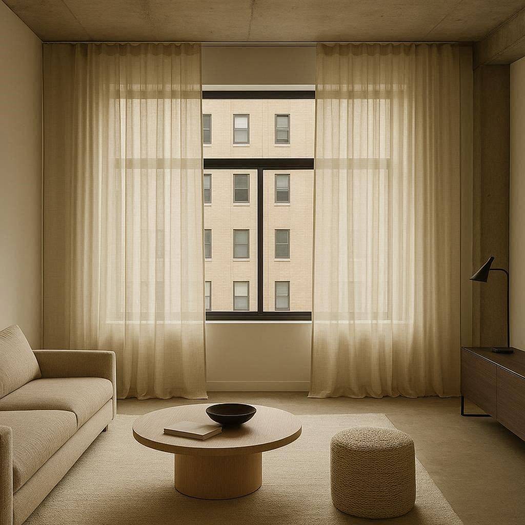 Cortinas a Palas cosidas a mano Moritz