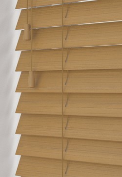 Persiana Veneciana de Madera Fauxwood Lama de 50mm.