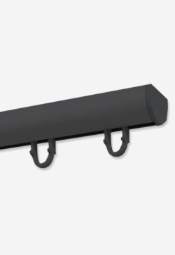 Riel Ronde Plata para Cortinas