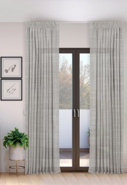 Cortina Fruncidas Cosidas a Mano Biblos