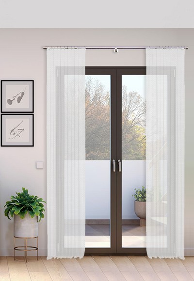 Cortinas a Tablas cosidas a mano Biblos