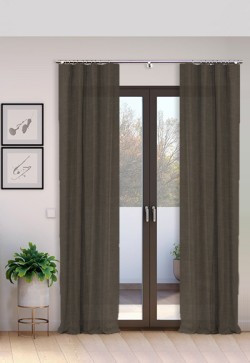 Cortina Tejido Suelto 100% Lino Época lavado a la piedra