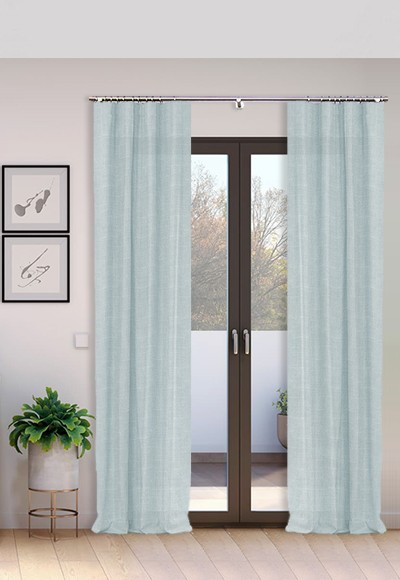 Cortina Tejido Suelto 100% Lino Época lavado a la piedra