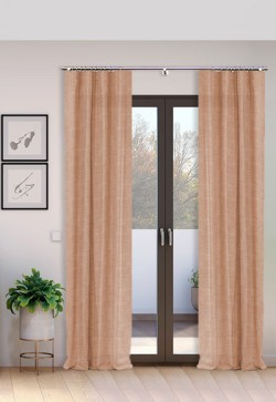 Cortina Tejido Suelto 100% Lino Época lavado a la piedra