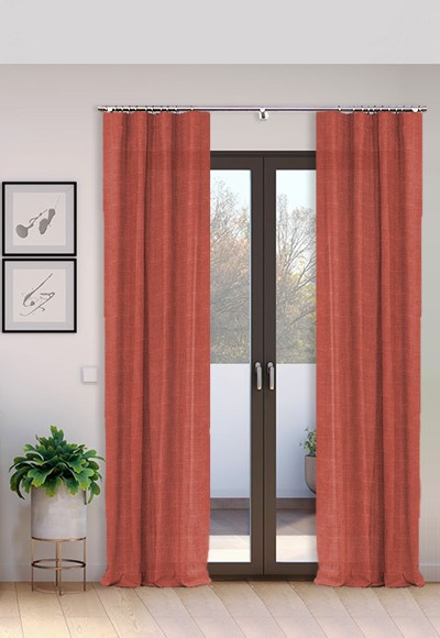 Cortina Tejido Suelto 100% Lino Época lavado a la piedra