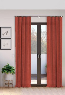 Cortina Tejido Suelto 100% Lino Época lavado a la piedra