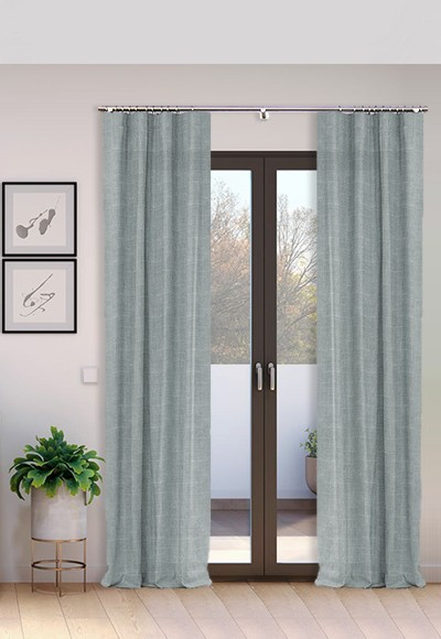 Cortina Tejido Suelto 100% Lino Época lavado a la piedra