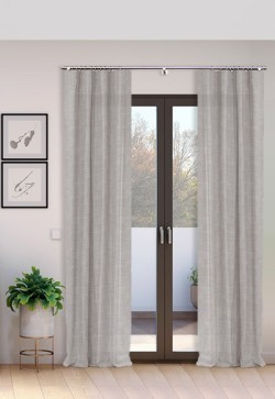 Cortina Tejido Suelto 100% Lino Época lavado a la piedra