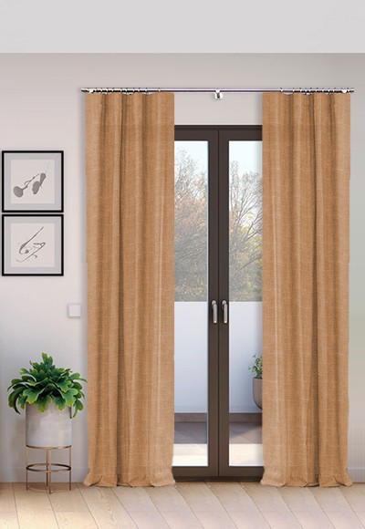 Cortina Tejido Suelto 100% Lino Época lavado a la piedra