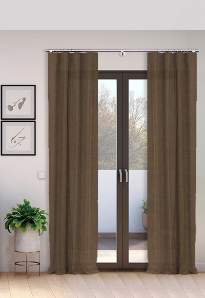 Cortina Tejido Suelto 100% Lino Época lavado a la piedra