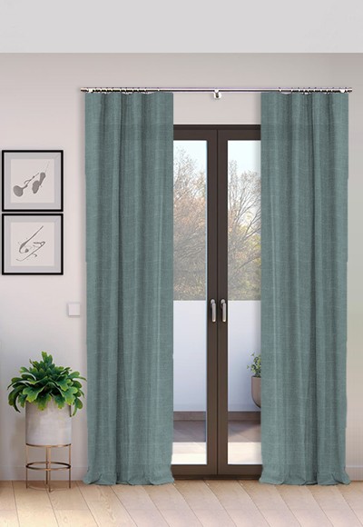 Cortina Tejido Suelto 100% Lino Época lavado a la piedra