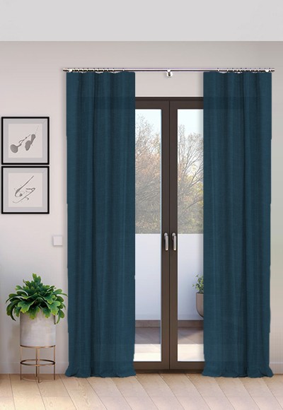 Cortina Tejido Suelto 100% Lino Época lavado a la piedra