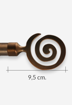 Barras para Cortinas acabado Bronce