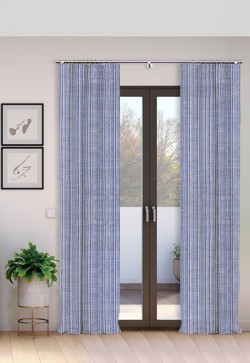 Cortina Tejido Suelto hechas a mano con Lino Estival