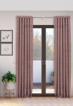 Cortina Ollaos hecha a mano con Lino Estival