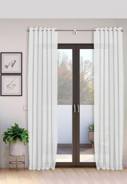 Cortina Ollaos con Tela tipo Saco Bavay