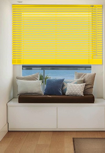 Persiana Veneciana de Aluminio Lama de 25 mm.