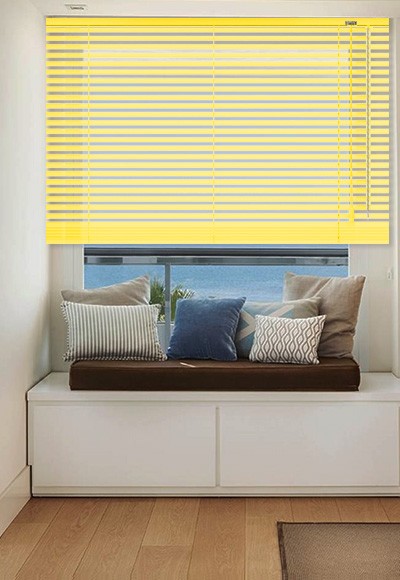 Persiana Veneciana de Aluminio Lama de 25 mm.