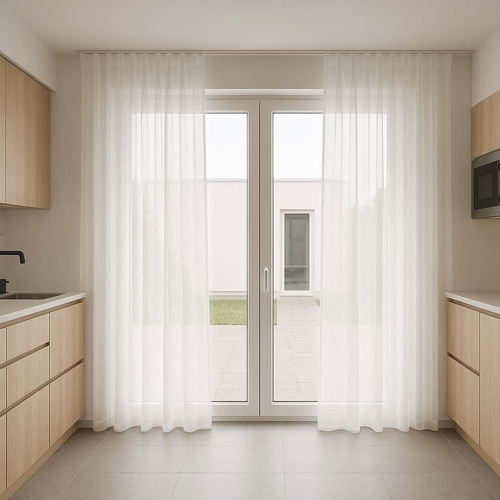 Cortina Onda Perfecta 100% Lino Litoral
