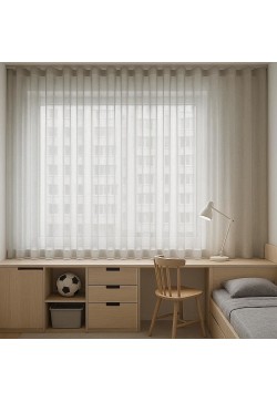 Cortina Onda Perfecta 100% Lino Litoral