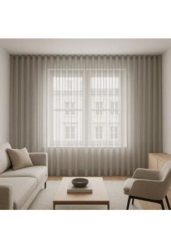 Cortina Onda Perfecta 100% Lino Litoral