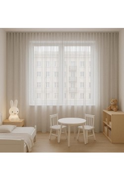 Cortina Onda Perfecta 100% Lino Litoral