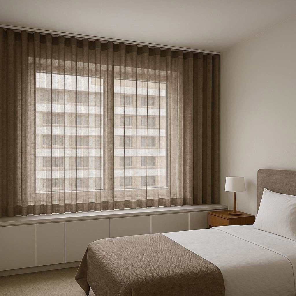 Cortina Onda Perfecta 100% Lino Litoral